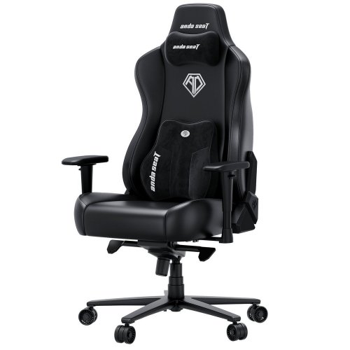 Ігрове крісло Anda Seat Novis Plus XL (AD23YC-XL-01-B-PV-B04) Black купити в Україні: Київ, Львів, Хмельницький, Тернопіль | Низька ціна, відгуки, характеристики від TELEMART фото