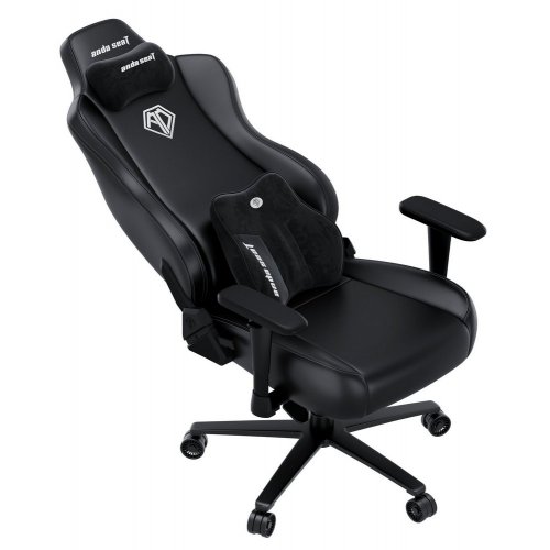 Ігрове крісло Anda Seat Novis Plus XL (AD23YC-XL-01-B-PV-B04) Black купити в Україні: Київ, Львів, Хмельницький, Тернопіль | Низька ціна, відгуки, характеристики від TELEMART фото