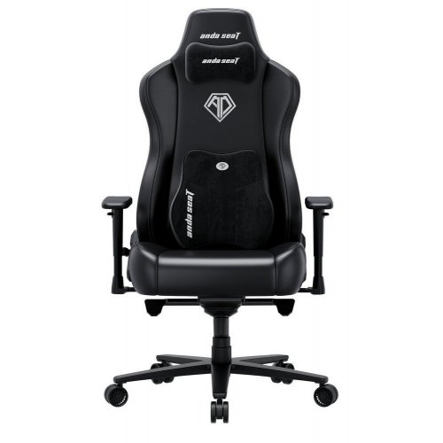 Ігрове крісло Anda Seat Novis Plus XL (AD23YC-XL-01-B-PV-B04) Black купити в Україні: Київ, Львів, Хмельницький, Тернопіль, Івано-Франківськ | Низька ціна, відгуки, характеристики від TELEMART фото