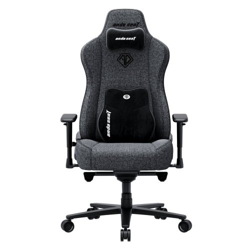 Ігрове крісло Anda Seat Novis Plus XL Fabric (AD23YC-XL-01-GB-F-G04) Dark Grey купити в Україні: Київ, Львів, Хмельницький, Тернопіль | Низька ціна, відгуки, характеристики від TELEMART фото