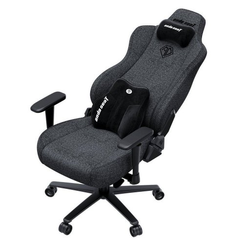 Игровое кресло Anda Seat Novis Plus XL Fabric (AD23YC-XL-01-GB-F-G04) Dark Grey купить в Украине: Киев, Днепр, Харьков, Одесса  | Низкая цена, отзывы, характеристики от TELEMART фото