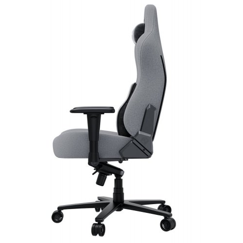 Ігрове крісло Anda Seat Novis Plus XL Fabric (AD23YC-XL-01-G-F-G04) Grey купити в Україні: Київ, Львів, Хмельницький, Тернопіль | Низька ціна, відгуки, характеристики від TELEMART фото