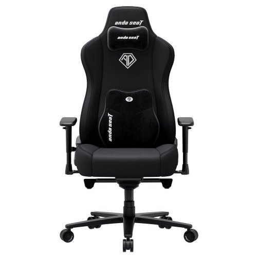 Ігрове крісло Anda Seat Novis Plus XL Fabric (AD23YC-XL-01-B-F-B04) Black купити в Україні: Київ, Львів, Хмельницький, Тернопіль | Низька ціна, відгуки, характеристики від TELEMART фото