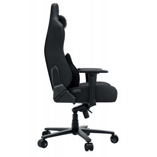 Ігрове крісло Anda Seat Novis Plus XL Fabric (AD23YC-XL-01-B-F-B04) Black купити в Україні: Київ, Львів, Хмельницький, Тернопіль | Низька ціна, відгуки, характеристики від TELEMART фото