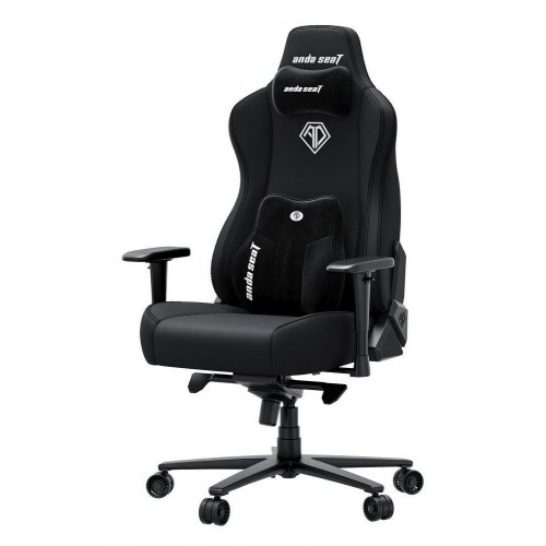 Ігрове крісло Anda Seat Novis Plus XL Fabric (AD23YC-XL-01-B-F-B04) Black купити в Україні: Київ, Львів, Хмельницький, Тернопіль, Івано-Франківськ | Низька ціна, відгуки, характеристики від TELEMART фото