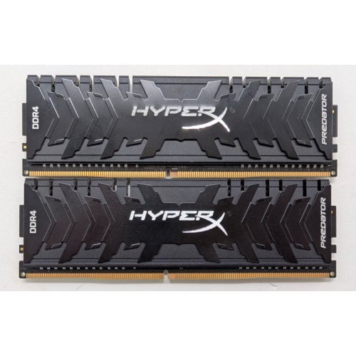 Озп HyperX DDR4 16GB (2x8GB) 3200Mhz Predator (HX432C16PB3K2/16) (Відновлено продавцем, 815262) купити в Україні: Київ, Львів, Хмельницький, Тернопіль | Перевірка сумісності, низька ціна, відгуки, характеристики від TELEMART фото