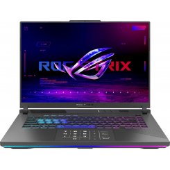 Ноутбук Asus ROG Strix G16 G614PH-RV058 (90NR0KX7-M002L0) Eclipse Gray / 16″ (1920x1200, IPS) / AMD Ryzen 9 8940HX (2.4-5.3 ГГц), 16 ядер / NVIDIA GeForce RTX 5050 / 16 ГБ (DDR5) / 512 ГБ (SSD) / Без ОС