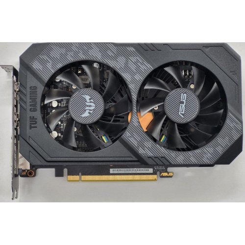 Видеокарта Asus TUF GeForce GTX 1660 6144MB (TUF-GTX1660-6G-GAMING) (Восстановлено продавцом, 815320) купить в Украине: Киев, Днепр, Харьков, Одесса  | Проверка совместимости, низкая цена, отзывы, характеристики от TELEMART фото