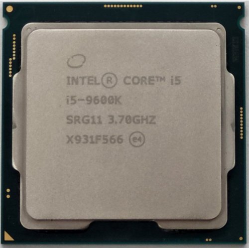 Процессор Intel Core i5-9600K 3.7(4.6)GHz 9MB s1151 Tray (CM8068403874404) (Восстановлено продавцом, 815326) купить в Украине: Киев, Днепр, Харьков, Одесса  | Проверка совместимости, низкая цена, отзывы, характеристики от TELEMART фото