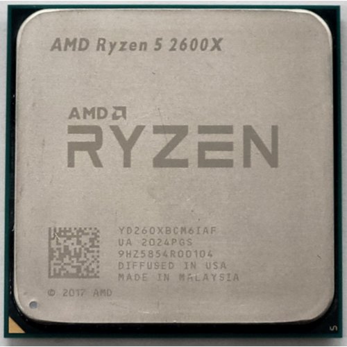Процессор AMD Ryzen 5 2600X 3.6(4.2)GHz 16MB sAM4 Tray (YD260XBCM6IAF) (Восстановлено продавцом, 815327) купить в Украине: Киев, Днепр, Харьков, Одесса  | Проверка совместимости, низкая цена, отзывы, характеристики от TELEMART фото