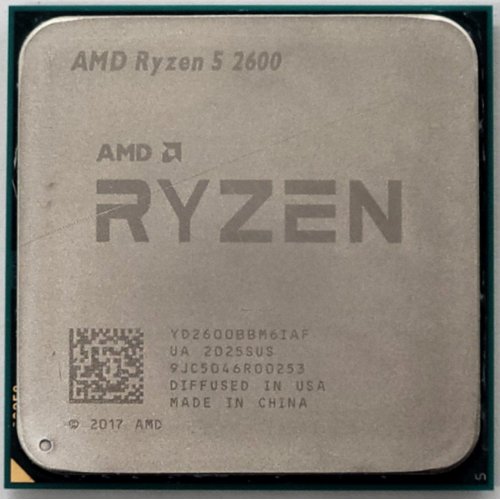 Процесор AMD Ryzen 5 2600 3.4(3.9)GHz 16MB sAM4 Tray (YD2600BBM6IAF) (Відновлено продавцем, 815328) купити в Україні: Київ, Львів, Хмельницький, Тернопіль | Перевірка сумісності, низька ціна, відгуки, характеристики від TELEMART фото
