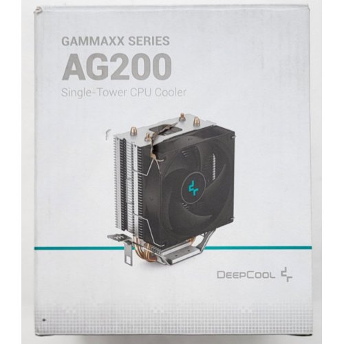 Кулер Deepcool AG200 (R-AG200-BKNNMN-G) (Восстановлено продавцом, 815331) купить в Украине: Киев, Днепр, Харьков, Одесса  | Проверка совместимости, низкая цена, отзывы, характеристики от TELEMART фото