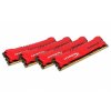 Photo RAM Kingston DDR3 32GB (4x8GB) 1600Mhz HyperX Savage (HX316C9SRK4/32)