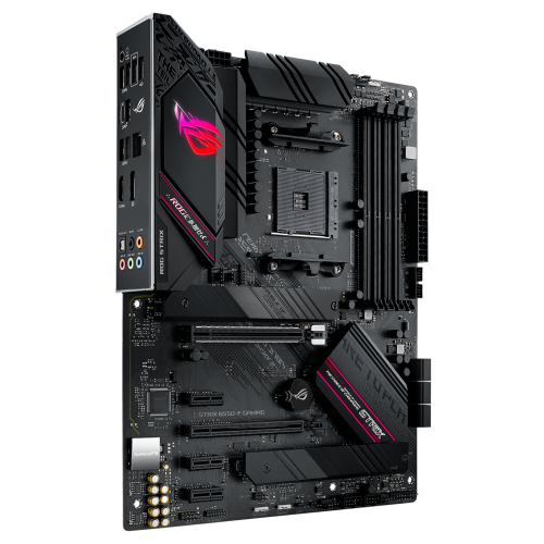 Уценка материнская плата Asus ROG STRIX B550-F GAMING (sAM4, AMD B550) (Следы использования, 815492) купить в Украине: Киев, Днепр, Харьков, Одесса  | Проверка совместимости, низкая цена, отзывы, характеристики от TELEMART фото