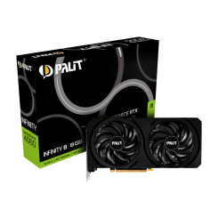 Видеокарта Palit GeForce RTX 4060 Infinity 2 8192MB (NE64060019P1-1070L) (Восстановлено продавцом, 815493)