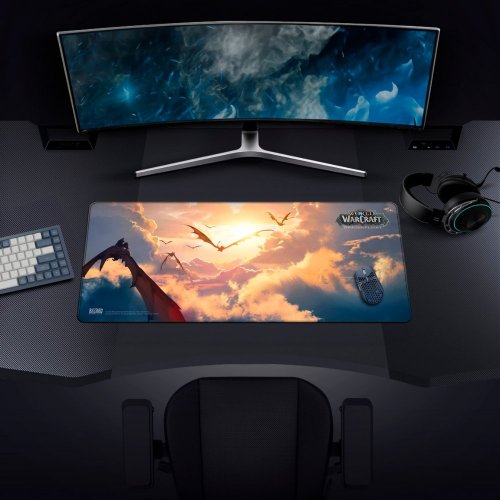 Коврик для мышки Blizzard World of Warcraft Dragonflight Clouds XL (FBLMPDFFLCLD22SXL) купить в Украине: Киев, Днепр, Харьков, Одесса  | Низкая цена, отзывы, характеристики от TELEMART фото