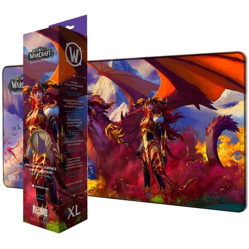 Коврик для мышки Blizzard World of Warcraft Dragonflight Alexstrasza and Dragon XL (FBLMPDFALDRA22SXL) купить в Украине: Киев, Днепр, Харьков, Одесса  | Низкая цена, отзывы, характеристики от TELEMART фото