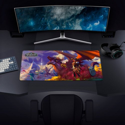 Коврик для мышки Blizzard World of Warcraft Dragonflight Alexstrasza and Dragon XL (FBLMPDFALDRA22SXL) купить в Украине: Киев, Днепр, Харьков, Одесса  | Низкая цена, отзывы, характеристики от TELEMART фото