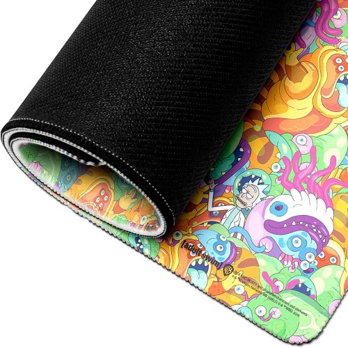 Килимок для миші Warner Brothers Rick and Morty Monster XL (FWBMPRIMOR24011XL) купити в Україні: Київ, Львів, Хмельницький, Тернопіль | Низька ціна, відгуки, характеристики від TELEMART фото