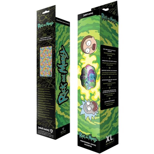 Килимок для миші Warner Brothers Rick and Morty Monster XL (FWBMPRIMOR24011XL) купити в Україні: Київ, Львів, Хмельницький, Тернопіль | Низька ціна, відгуки, характеристики від TELEMART фото