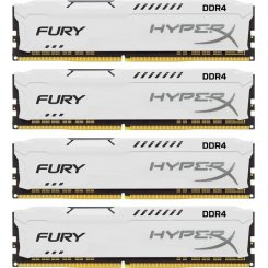 ОЗУ Kingston DDR4 32GB (4x8GB) 2666Mhz HyperX Fury White (HX426C16FW2K4/32)