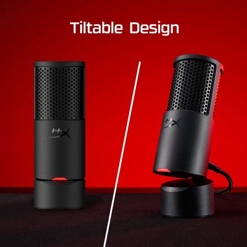Микрофон HyperX SoloCast 2 (AR0A0AA) Black купить в Украине: Киев, Днепр, Харьков, Одесса  | Низкая цена, отзывы, характеристики от TELEMART фото