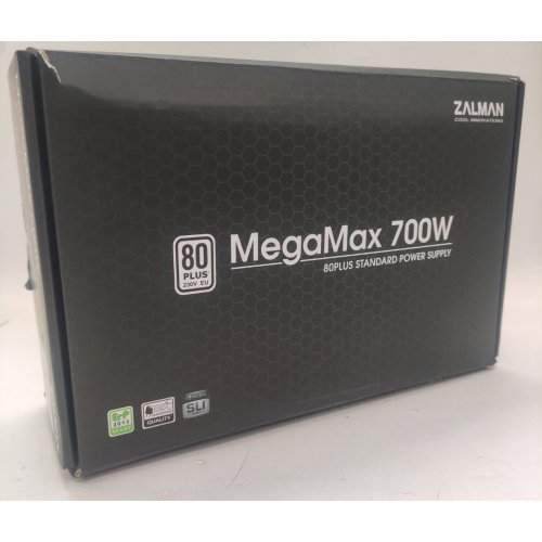 Блок живлення Zalman MegaMax TXII 700W (ZM700-TXII) (Відновлено продавцем, 815547) купити в Україні: Київ, Львів, Хмельницький, Тернопіль | Перевірка сумісності, низька ціна, відгуки, характеристики від TELEMART фото