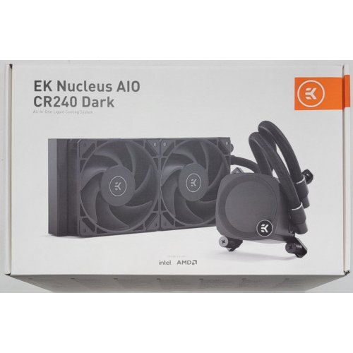 Готова сво EKWB EK-Nucleus AIO CR240 Dark (3831109900185) (Відновлено продавцем, 815567) купити в Україні: Київ, Львів, Хмельницький, Тернопіль | Перевірка сумісності, низька ціна, відгуки, характеристики від TELEMART фото