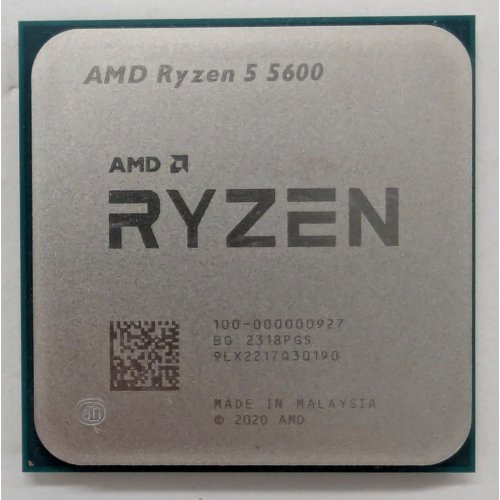 Процесор AMD Ryzen 5 5600 3.5(4.4)GHz 32MB sAM4 Tray (100-000000927) (Відновлено продавцем, 815579) купити в Україні: Київ, Львів, Хмельницький, Тернопіль | Перевірка сумісності, низька ціна, відгуки, характеристики від TELEMART фото