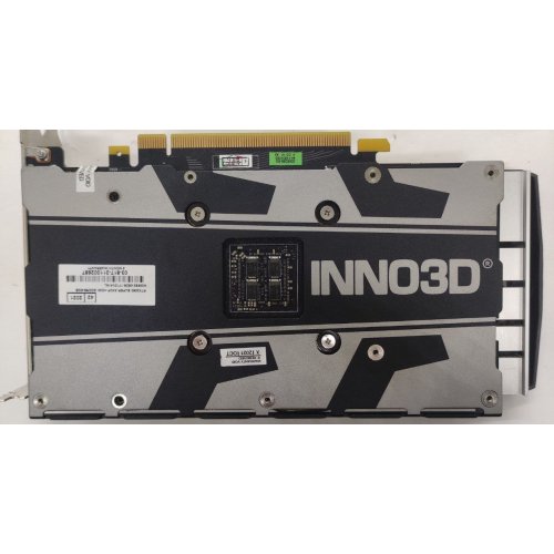Видеокарта Inno3D GeForce RTX 2060 SUPER Gaming OC X2 8192MB (N206S2-08D6X-17311165) (Восстановлено продавцом, 815594) купить в Украине: Киев, Днепр, Харьков, Одесса  | Проверка совместимости, низкая цена, отзывы, характеристики от TELEMART фото