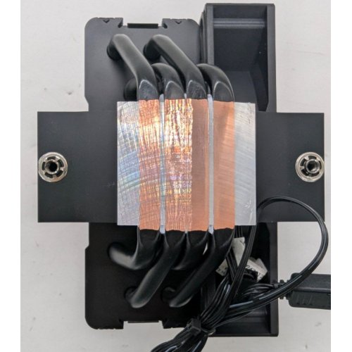 Кулер Deepcool AG400 ARGB (R-AG400-BKANMC-G-2) Black (Відновлено продавцем, 815596) купити в Україні: Київ, Львів, Хмельницький, Тернопіль | Перевірка сумісності, низька ціна, відгуки, характеристики від TELEMART фото