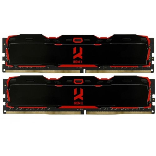 Озу GoodRAM DDR4 16GB (2x8GB) 2800Mhz Iridium X Black (IR-X2800D464L16S/16GDC) (Восстановлено продавцом, 815599) купить в Украине: Киев, Днепр, Харьков, Одесса  | Проверка совместимости, низкая цена, отзывы, характеристики от TELEMART фото