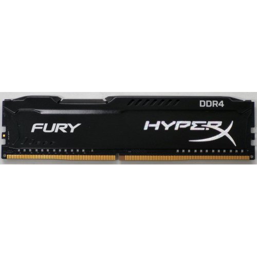 Озу HyperX DDR4 8GB 3200Mhz Fury Black (HX432C18FB2/8) (Восстановлено продавцом, 815600) купить в Украине: Киев, Днепр, Харьков, Одесса  | Проверка совместимости, низкая цена, отзывы, характеристики от TELEMART фото
