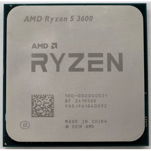 Процесор AMD Ryzen 5 3600 3.6(4.2)GHz 32MB sAM4 Tray (100-000000031) (Відновлено продавцем, 815606) купити в Україні: Київ, Львів, Хмельницький, Тернопіль | Перевірка сумісності, низька ціна, відгуки, характеристики від TELEMART фото