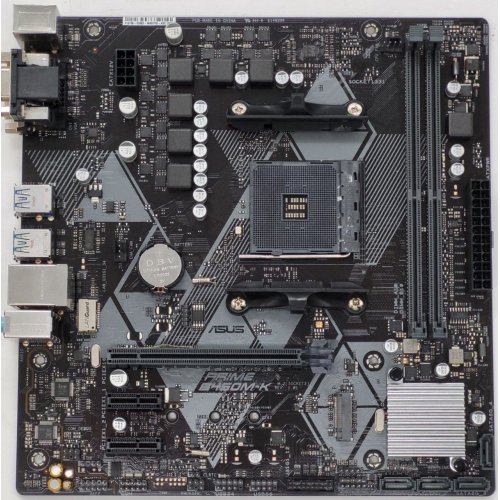 Материнская плата Asus PRIME B450M-K (sAM4, AMD B450) (Восстановлено продавцом, 815617) купить в Украине: Киев, Днепр, Харьков, Одесса  | Проверка совместимости, низкая цена, отзывы, характеристики от TELEMART фото