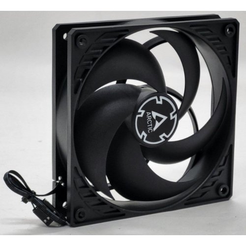 Кулер для корпуса Arctic P12 PWM (ACFAN00119A) Black (Відновлено продавцем, 815631) купити в Україні: Київ, Львів, Хмельницький, Тернопіль | Перевірка сумісності, низька ціна, відгуки, характеристики від TELEMART фото