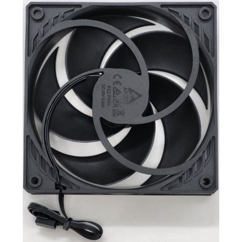 Кулер для корпуса Arctic P12 PWM (ACFAN00119A) Black (Відновлено продавцем, 815632) купити в Україні: Київ, Львів, Хмельницький, Тернопіль | Перевірка сумісності, низька ціна, відгуки, характеристики від TELEMART фото