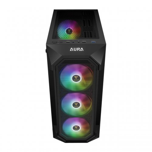 Корпус Gamdias AURA GC1 Elite Tempered Glass без БЖ (4712960138025) Black (Відновлено продавцем, 815633) купити в Україні: Київ, Львів, Хмельницький, Тернопіль | Перевірка сумісності, низька ціна, відгуки, характеристики від TELEMART фото