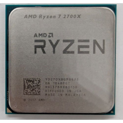 Процесор AMD Ryzen 7 2700X 3.7(4.3)GHz 16MB sAM4 Tray (YD270XBGAFMPK) (Відновлено продавцем, 815787) купити в Україні: Київ, Львів, Хмельницький, Тернопіль | Перевірка сумісності, низька ціна, відгуки, характеристики від TELEMART фото