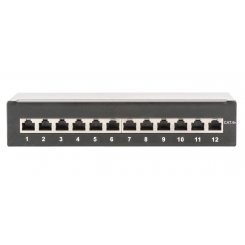 Патч-панель настільна Digitus Cat 6A STP 12 портів (DN-91612SD-EA)