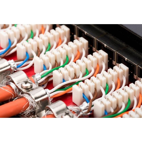 Патч-панель настільна Digitus Cat 6A STP 12 портів (DN-91612SD-EA) купити в Україні: Київ, Львів, Хмельницький, Тернопіль | Низька ціна, відгуки, характеристики від TELEMART фото