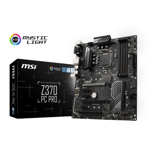 Материнская плата MSI Z370 PC PRO (s1151, Intel Z370) (Восстановлено продавцом, 815799) купить в Украине: Киев, Днепр, Харьков, Одесса  | Проверка совместимости, низкая цена, отзывы, характеристики от TELEMART фото