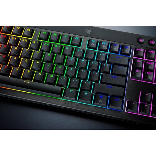 Клавиатура Razer BlackWidow V4 Low Profile Orange Tactile Mechanical Switch (RZ03-05270800-R3M1) Black купить в Украине: Киев, Днепр, Харьков, Одесса  | Низкая цена, отзывы, характеристики от TELEMART фото