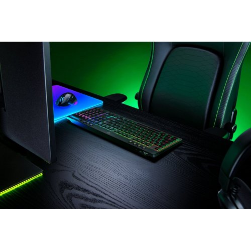 Клавиатура Razer BlackWidow V4 Low Profile Orange Tactile Mechanical Switch (RZ03-05270800-R3M1) Black купить в Украине: Киев, Днепр, Харьков, Одесса  | Низкая цена, отзывы, характеристики от TELEMART фото