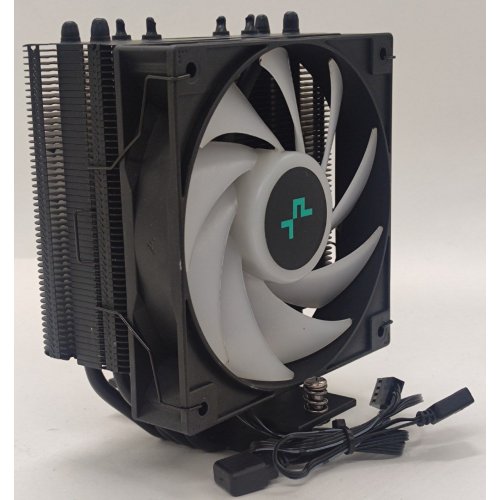 Кулер Deepcool AG400 ARGB (R-AG400-BKANMC-G-2) Black (Відновлено продавцем, 815808) купити в Україні: Київ, Львів, Хмельницький, Тернопіль | Перевірка сумісності, низька ціна, відгуки, характеристики від TELEMART фото