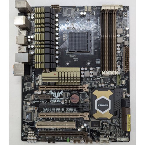 Материнська плата Asus SABERTOOTH 990FX R3.0 (AM3+, AMD 990FX) (Відновлено продавцем, 815821) купити в Україні: Київ, Львів, Хмельницький, Тернопіль | Перевірка сумісності, низька ціна, відгуки, характеристики від TELEMART фото