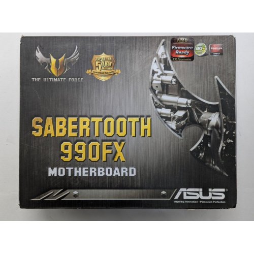 Материнська плата Asus SABERTOOTH 990FX R3.0 (AM3+, AMD 990FX) (Відновлено продавцем, 815821) купити в Україні: Київ, Львів, Хмельницький, Тернопіль | Перевірка сумісності, низька ціна, відгуки, характеристики від TELEMART фото