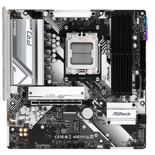 Уцінка материнська плата AsRock A620M Pro RS (sAM5, AMD A620) (Сліди використання, 815831) купити в Україні: Київ, Львів, Хмельницький, Тернопіль | Перевірка сумісності, низька ціна, відгуки, характеристики від TELEMART фото