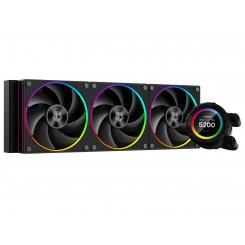 Готовая сво ID-Cooling LCD SL360 Black (Восстановлено продавцом, 815843)