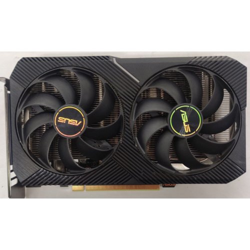 Відеокарта Asus GeForce RTX 3060 Ti Mini 8192MB (DUAL-RTX3060TI-8G-MINI-V2) (Відновлено продавцем, 815859) купити в Україні: Київ, Львів, Хмельницький, Тернопіль | Перевірка сумісності, низька ціна, відгуки, характеристики від TELEMART фото